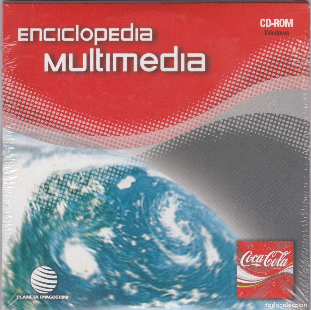 Collectionnisme de Coca-Cola et Pepsi: CD-ROM ENCICLOPEDIA MULTIMEDIA Y CURSO DE INGLES - COCA COLA / PLANETA DE AGOSTINI - PRECINTADO