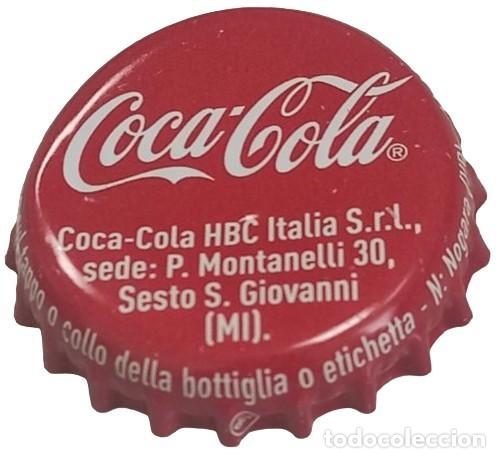 Collectionnisme de Coca-Cola et Pepsi: Italia Capsule Crown Cap Coca Cola HBC Italia SU tap&oacute;n corona