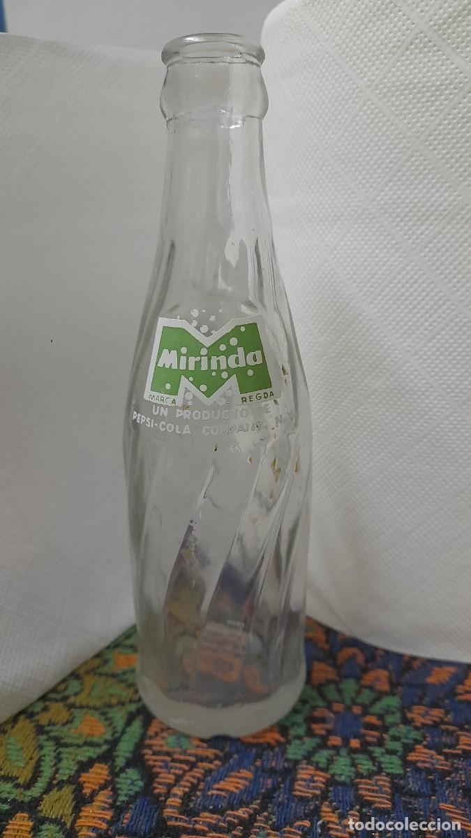 Coleccionismo de Coca-Cola y Pepsi: Botella de refresco mirinda Pepsi - Foto 2