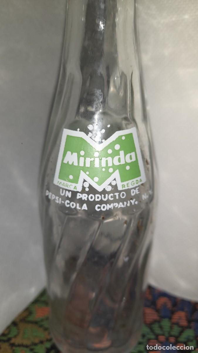 Coleccionismo de Coca-Cola y Pepsi: Botella de refresco mirinda Pepsi - Foto 3