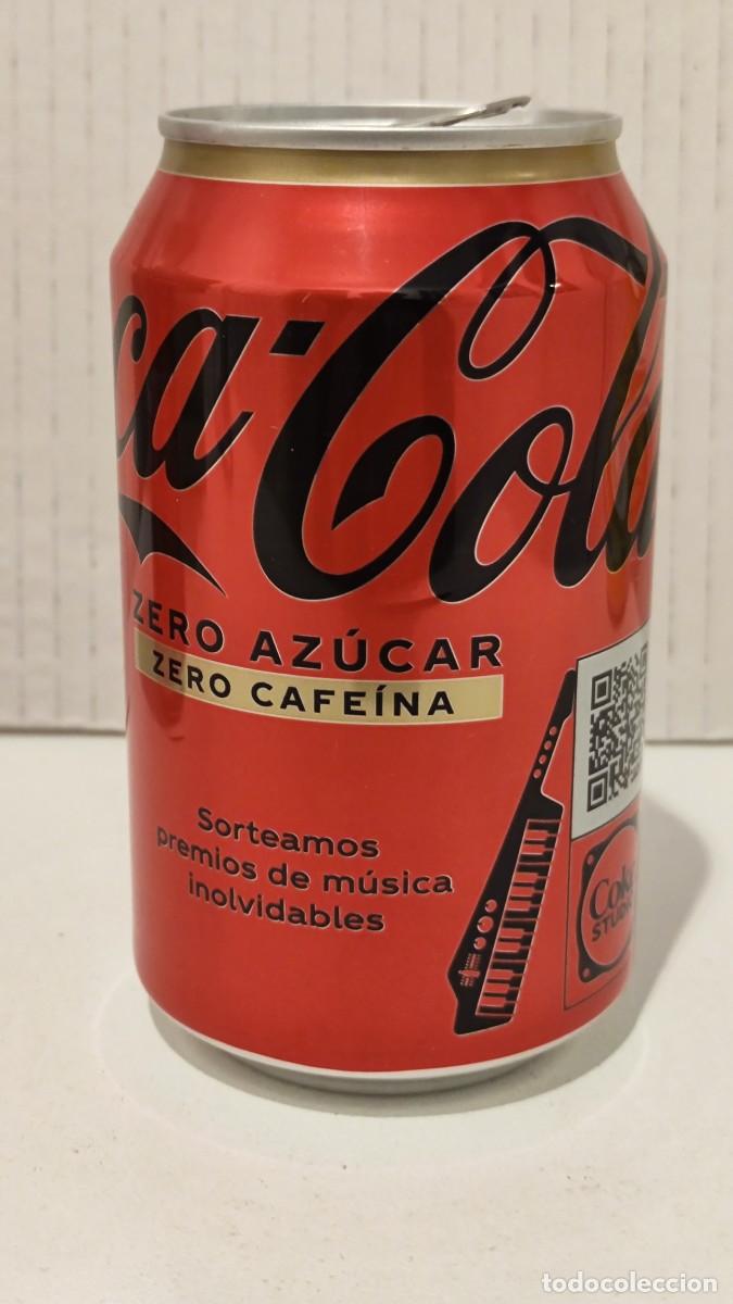 Collectionnisme de Coca-Cola et Pepsi: lata vacia 33cl - COCA-COLA ZERO - 2016682 - SORTEAMOS PREMIOS DE MUSICA...- CAD.01-23