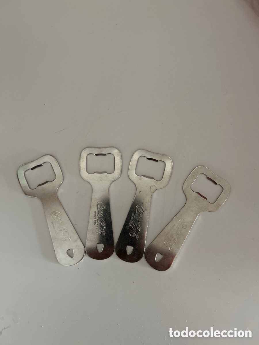 Collectionnisme de Coca-Cola et Pepsi: Lote de abridores Coca-Cola