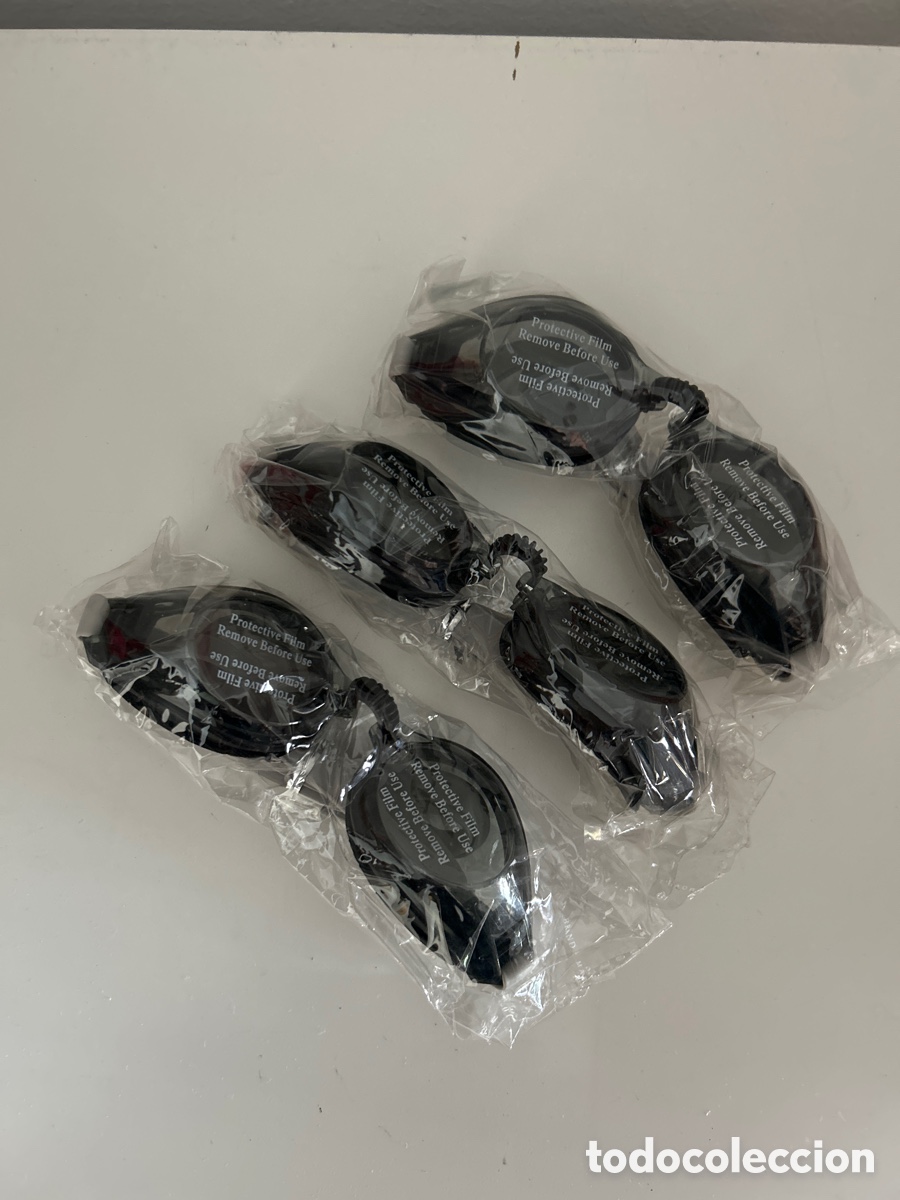 Collectionnisme de Coca-Cola et Pepsi: Lote de tres gafas acu&aacute;ticas Coca-Cola