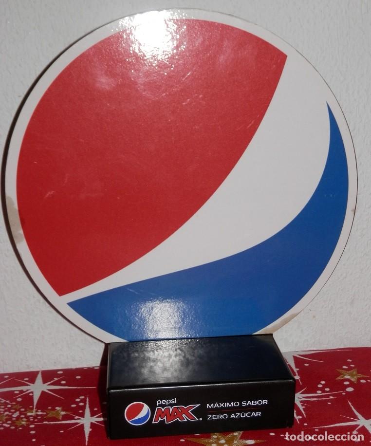 Coleccionismo de Coca-Cola y Pepsi: EXPOSITOR PARA BOTELLA DE LA PEPSI COLA MAX - Foto 1