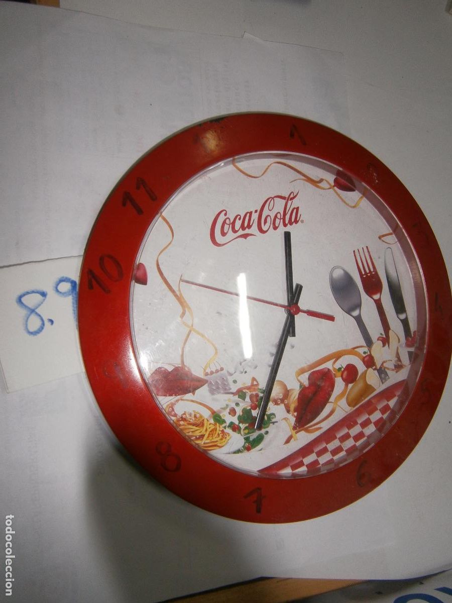 Coleccionismo de Coca-Cola y Pepsi: RELOJ DE COCINA COCA COLA - Foto 1