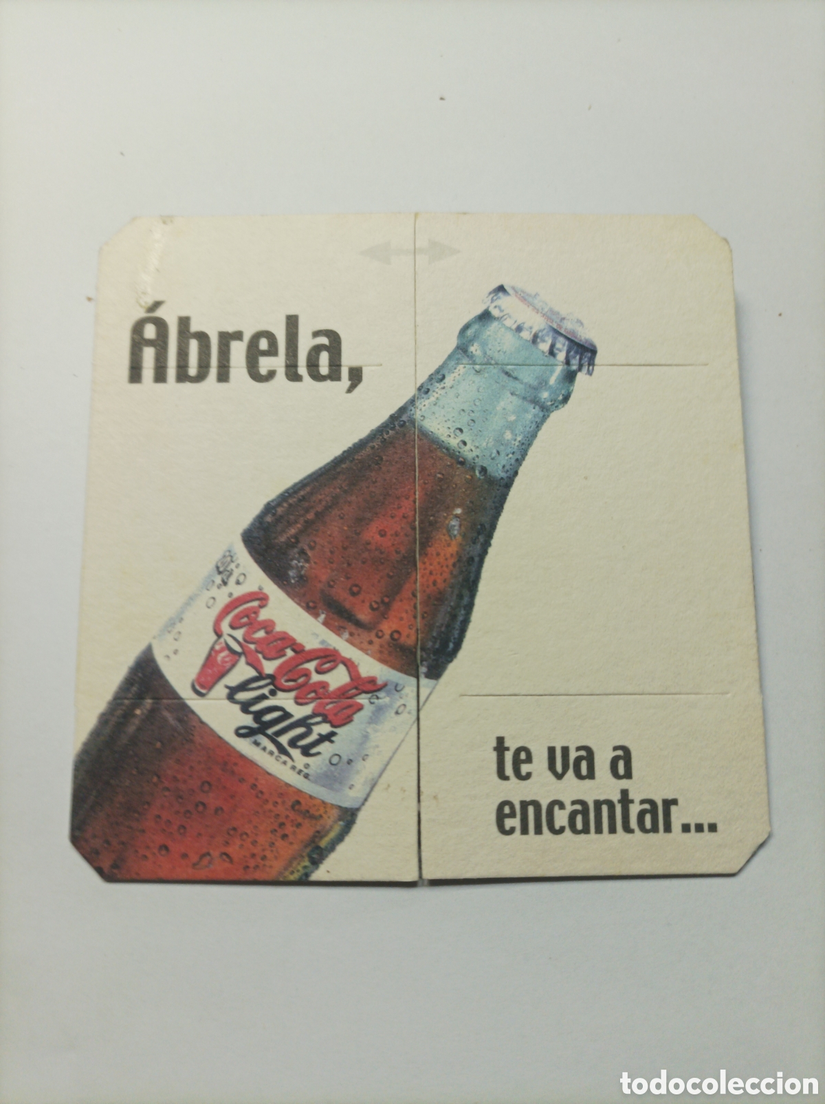 Coleccionismo de Coca-Cola y Pepsi: COCA COLA LIGHT. POSAVASOS. - Foto 1