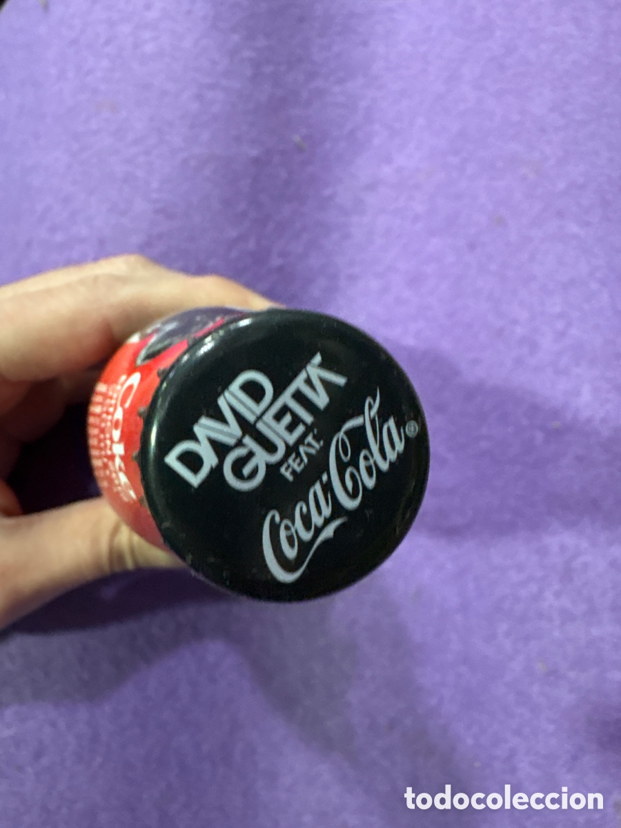 Coleccionismo de Coca-Cola y Pepsi: Botella Coca Cola aluminio David Guetta (L112) - Foto 6