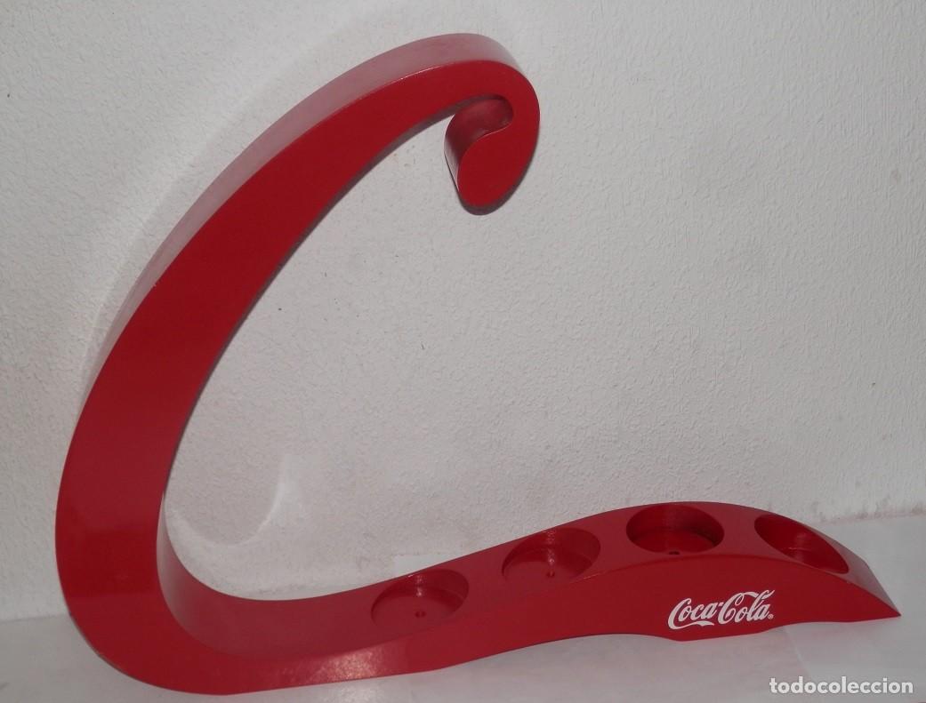 Coleccionismo de Coca-Cola y Pepsi: EXPOSITOR PARA BOTELLAS DE LA COCA-COLA - Foto 1