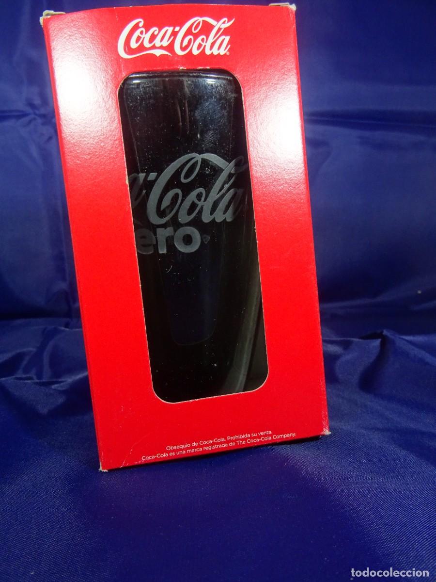 Coleccionismo de Coca-Cola y Pepsi: VASO CRISTAL COCA COLA ZERO - Foto 1