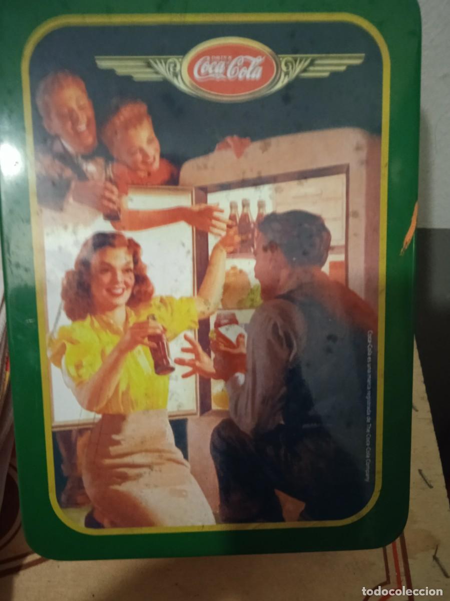 Coleccionismo de Coca-Cola y Pepsi: CAJA HOJALATA ** COCA COLA * * - Foto 1