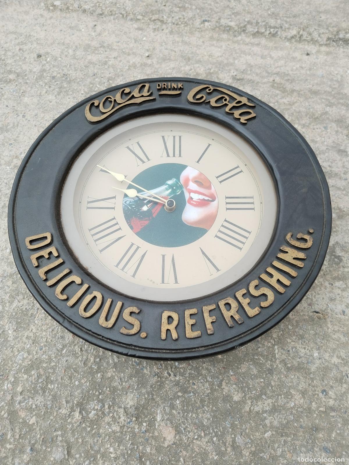 Coleccionismo de Coca-Cola y Pepsi: reloj cocacola delicius refreshing - Foto 3