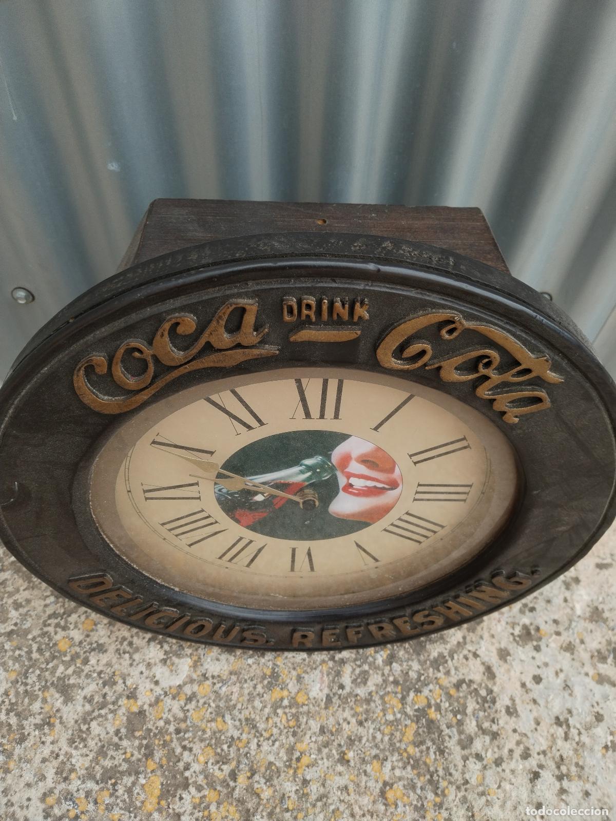 Coleccionismo de Coca-Cola y Pepsi: reloj cocacola delicius refreshing - Foto 5