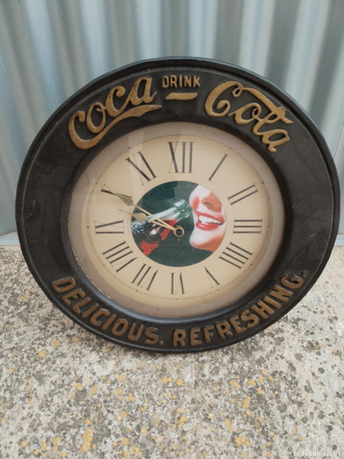 Coleccionismo de Coca-Cola y Pepsi: reloj cocacola delicius refreshing - Foto 1