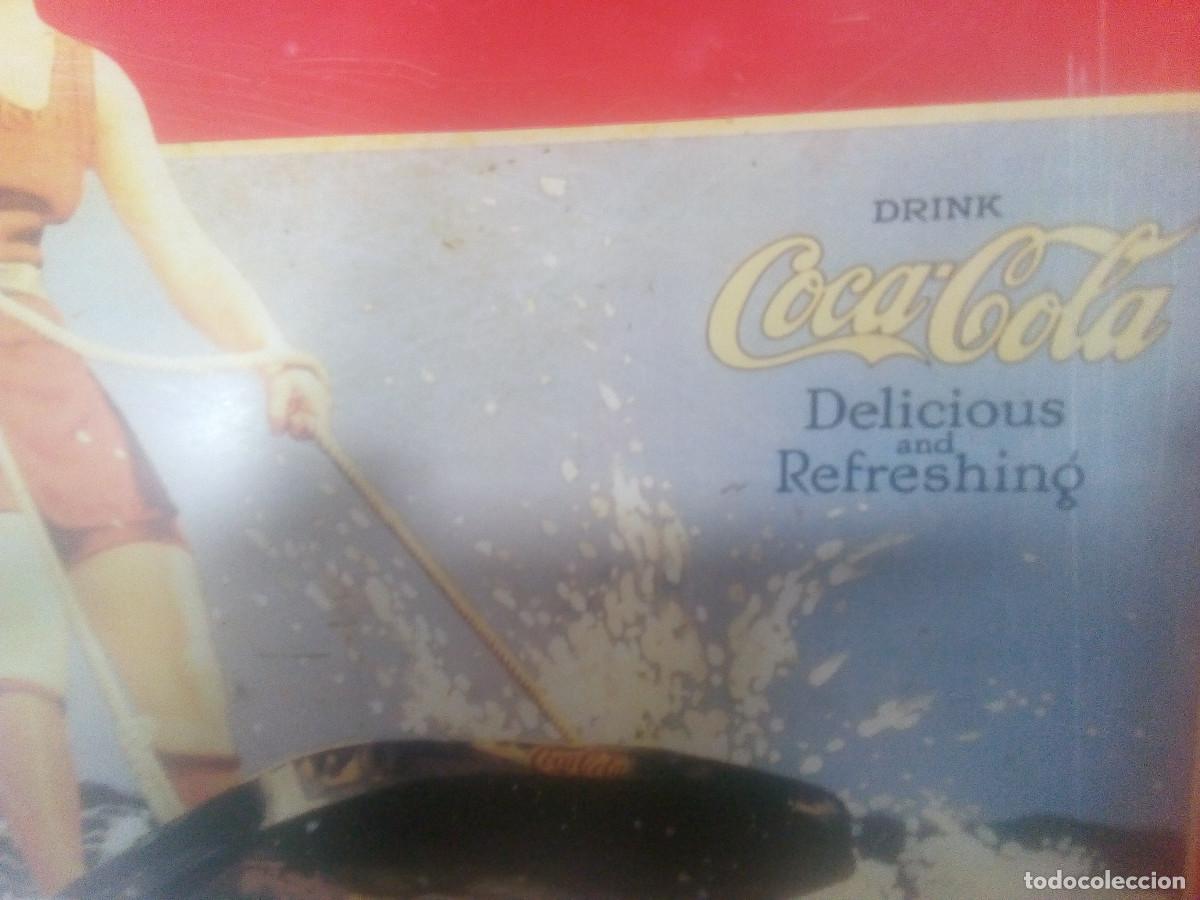 Coleccionismo de Coca-Cola y Pepsi: BANDEJA METAL COCA COLA - Foto 2