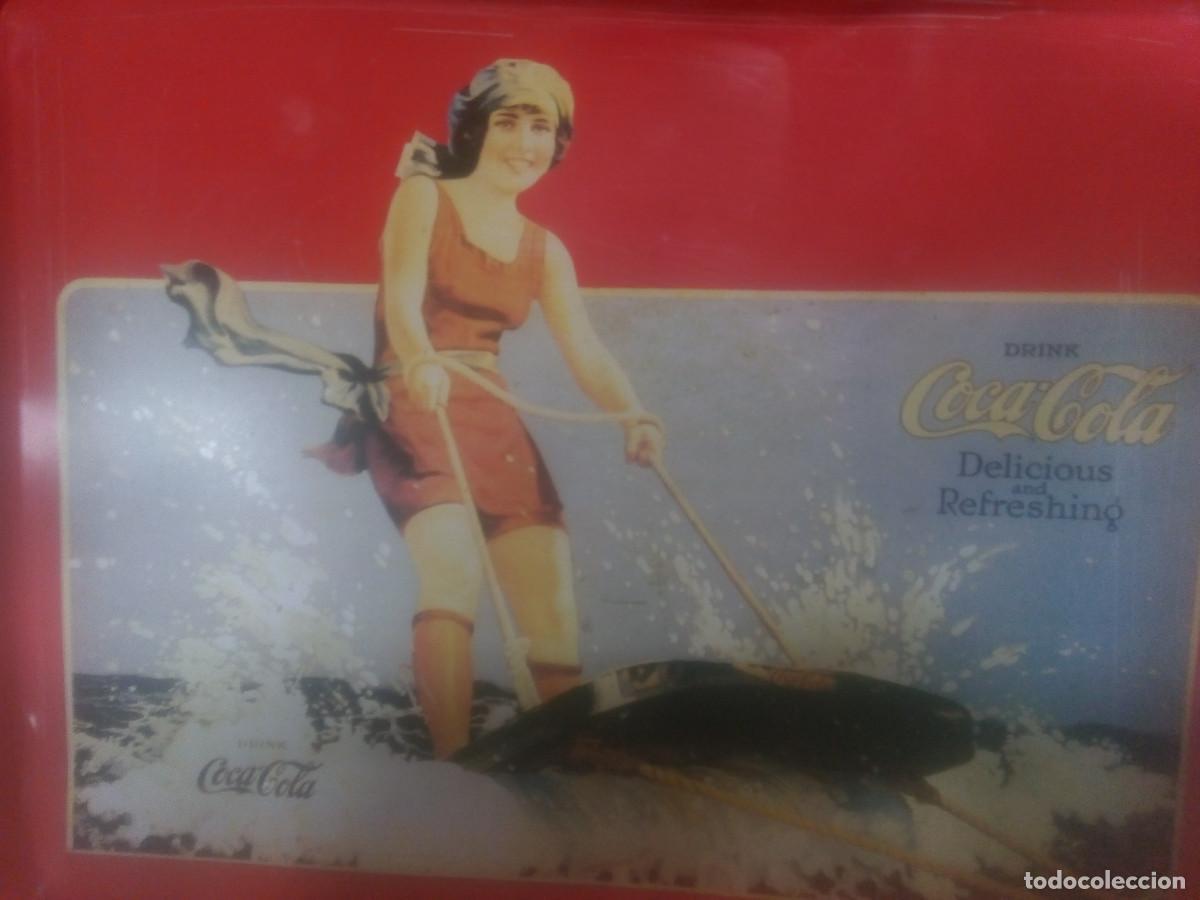 Coleccionismo de Coca-Cola y Pepsi: BANDEJA METAL COCA COLA - Foto 4