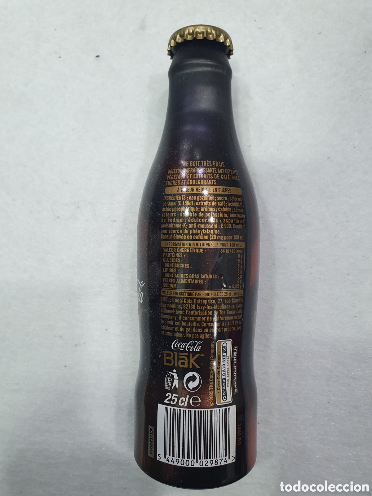 Coleccionismo de Coca-Cola y Pepsi: Botella Coca Cola aluminio ed. Limitada. (L1) - Foto 2