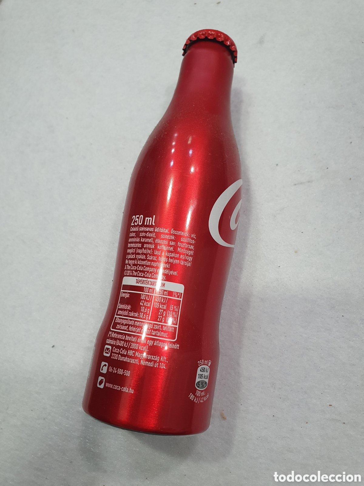 Coleccionismo de Coca-Cola y Pepsi: Botella Coca Cola aluminio ed. Limitada. (L1) - Foto 2