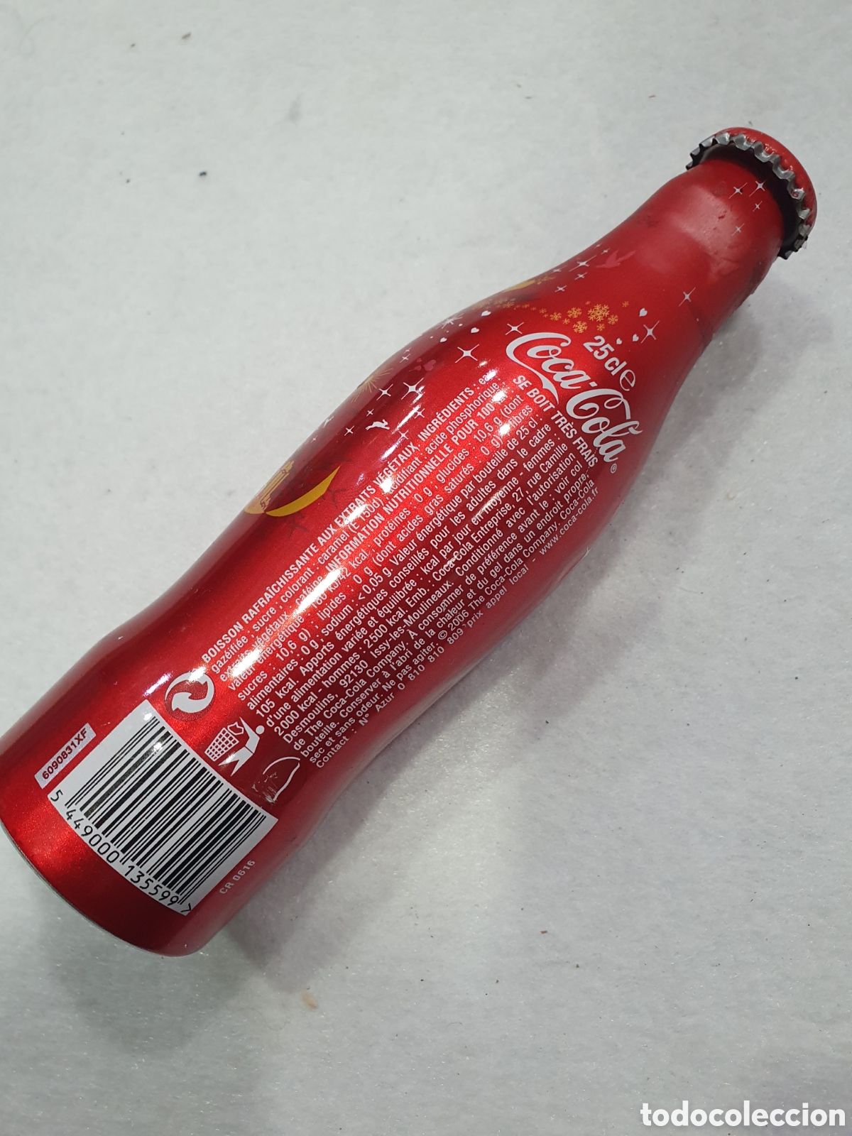 Coleccionismo de Coca-Cola y Pepsi: Botella Coca Cola aluminio ed. Limitada. (L1) - Foto 2
