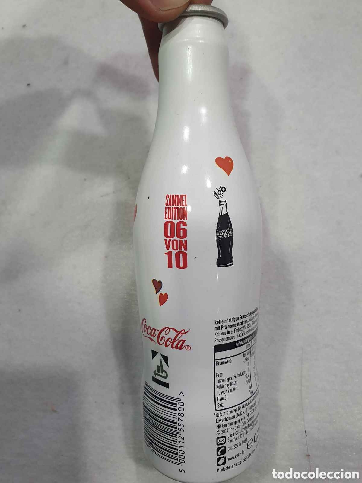 Coleccionismo de Coca-Cola y Pepsi: Botella Coca Cola aluminio ed. Limitada. (L1) - Foto 2
