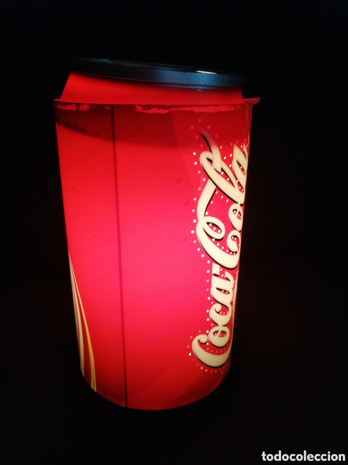 Coleccionismo de Coca-Cola y Pepsi: Coca Cola l&aacute;mpara movimiento - Foto 5