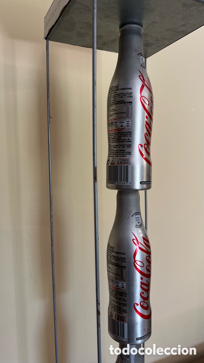 Coleccionismo de Coca-Cola y Pepsi: EXPOSITOR COCA COLA LIGHT 125 A&Ntilde;O - Foto 2