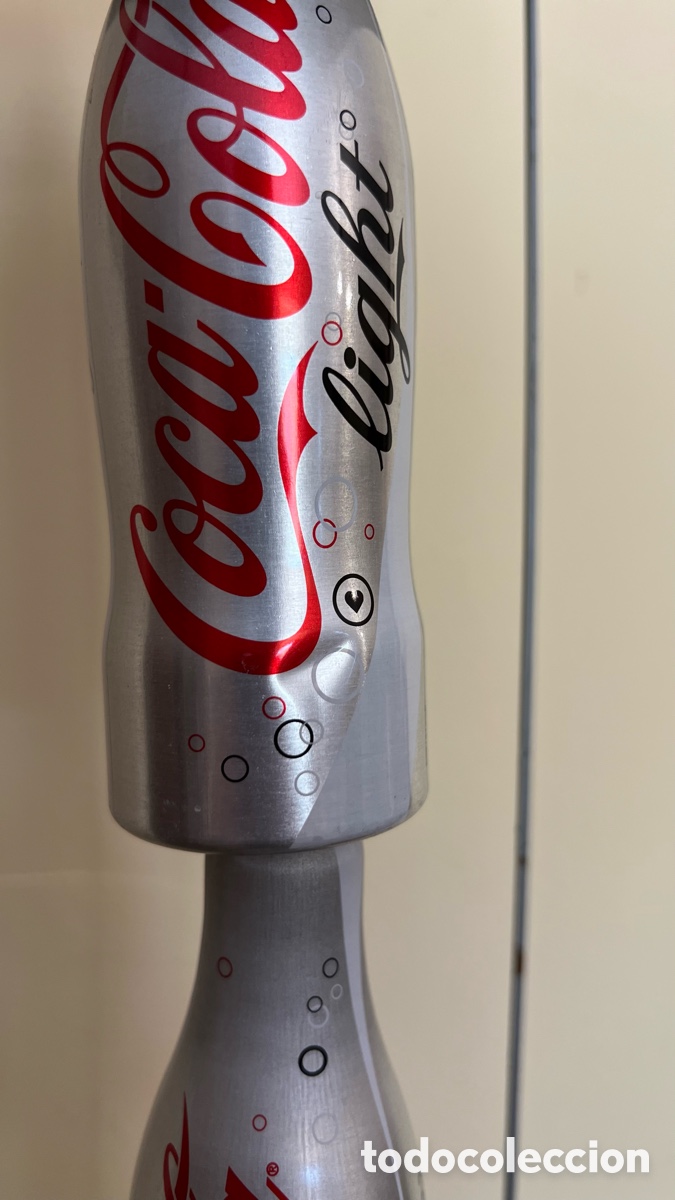 Coleccionismo de Coca-Cola y Pepsi: EXPOSITOR COCA COLA LIGHT 125 A&Ntilde;O - Foto 7