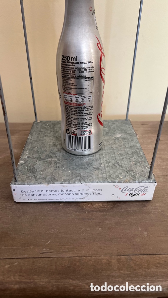 Coleccionismo de Coca-Cola y Pepsi: EXPOSITOR COCA COLA LIGHT 125 A&Ntilde;O - Foto 8
