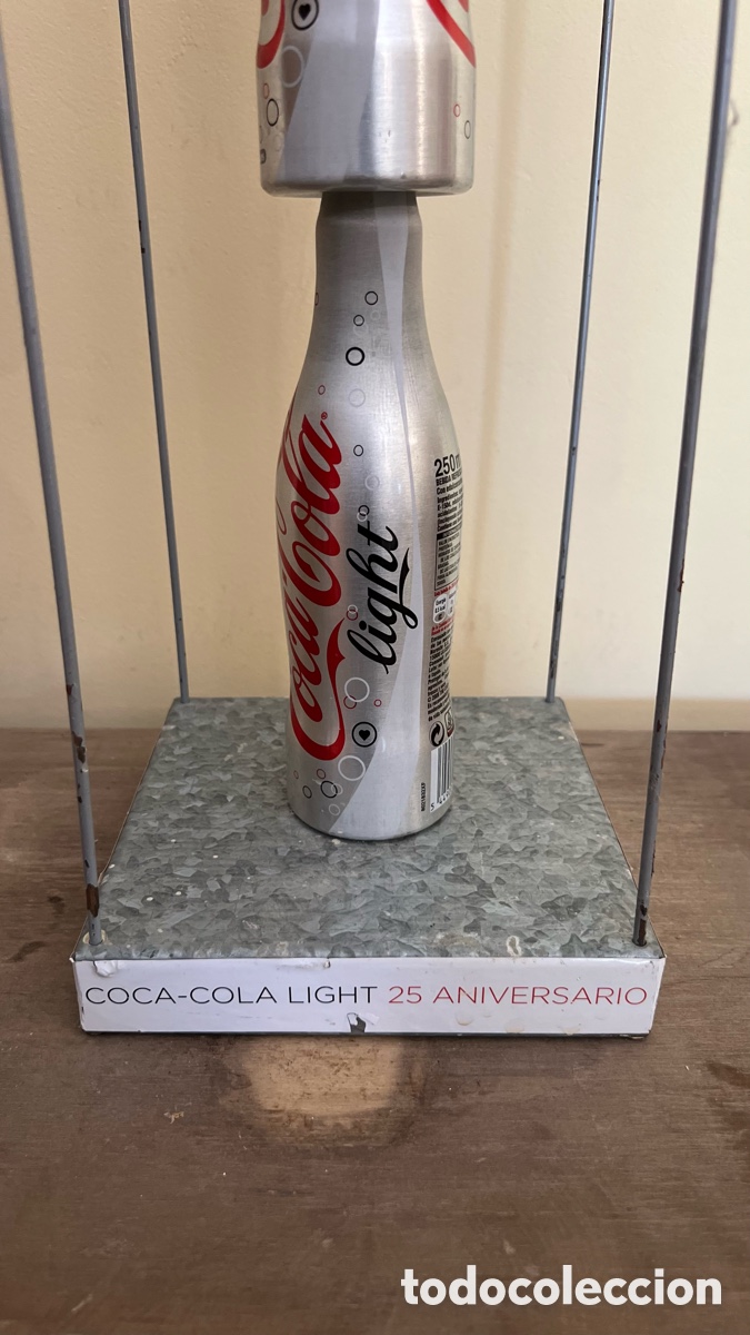 Coleccionismo de Coca-Cola y Pepsi: EXPOSITOR COCA COLA LIGHT 125 A&Ntilde;O - Foto 11