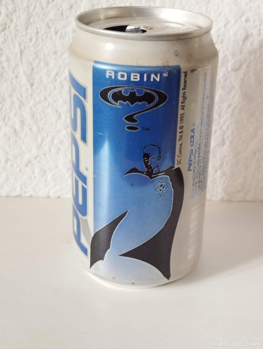 Coleccionismo de Coca-Cola y Pepsi: BOTE LATA PEPSI COLA - DC COMICS - ROBIN - Foto 2