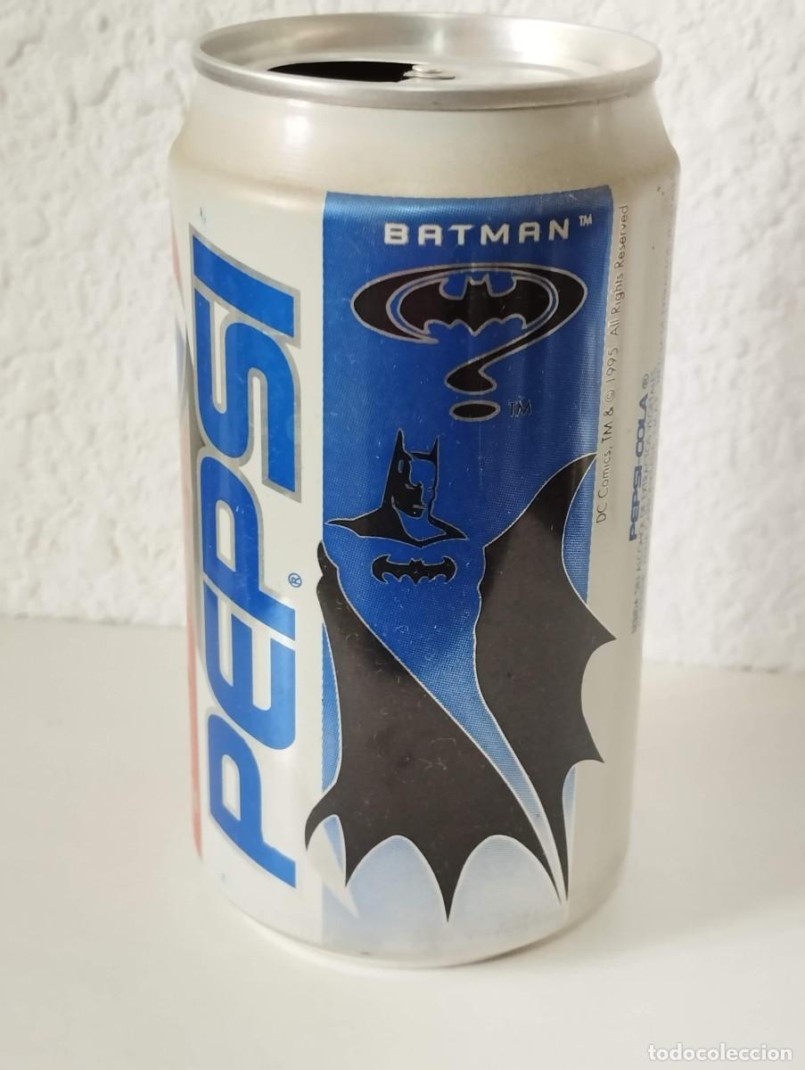 Coleccionismo de Coca-Cola y Pepsi: BOTE LATA PEPSI COLA - DC COMICS - BATMAN - Foto 1