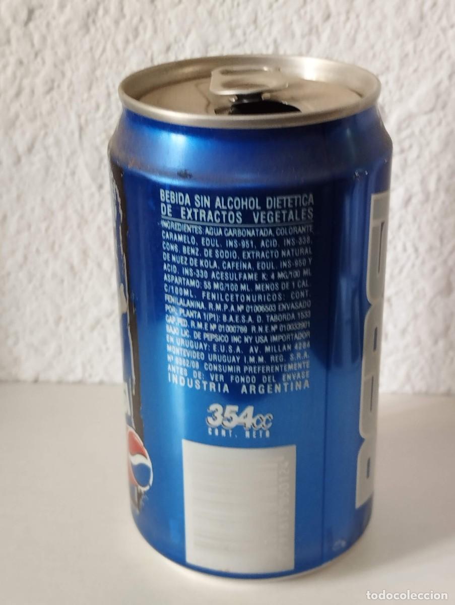 Coleccionismo de Coca-Cola y Pepsi: BOTE LATA PEPSI MAX - TENIS - ANDRE AGASSI - Foto 2