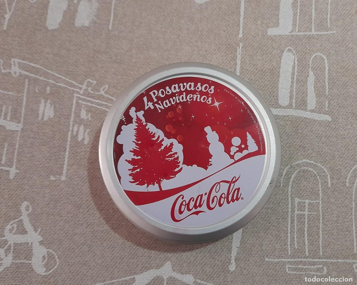 Coleccionismo de Coca-Cola y Pepsi: POSAVASOS NAVIDE&Ntilde;OS COCA COLA - Foto 3