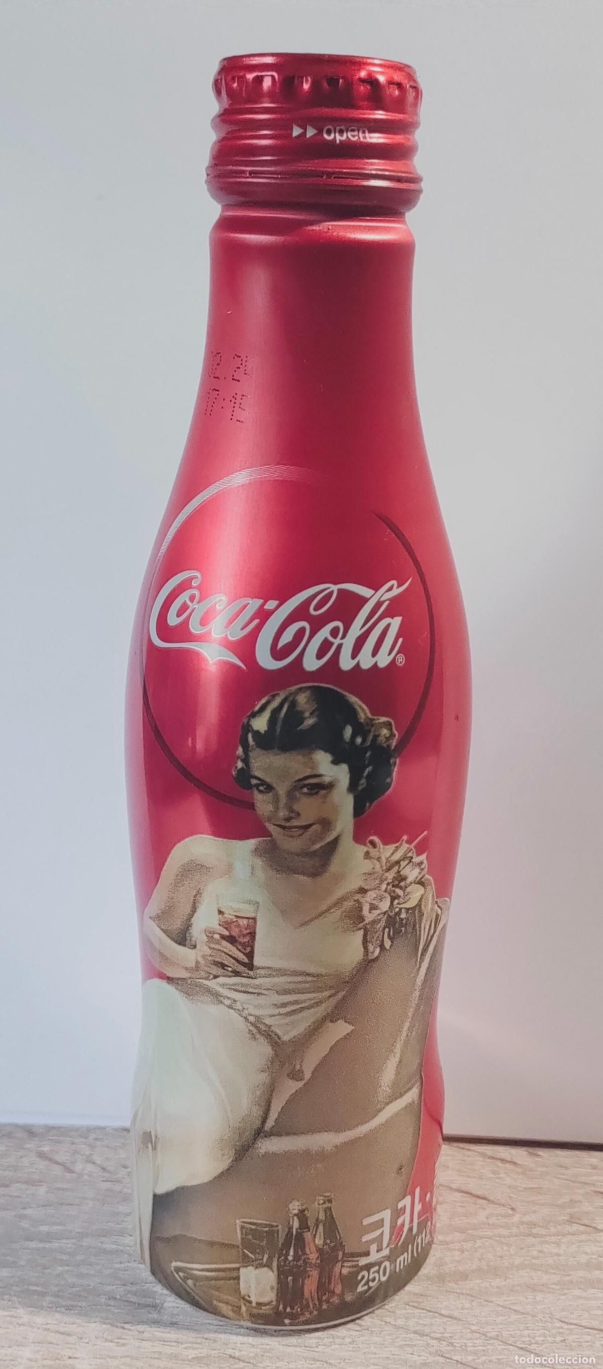 Coleccionismo de Coca-Cola y Pepsi: Botella Coca Cola Corea del Sur - llena - Foto 1