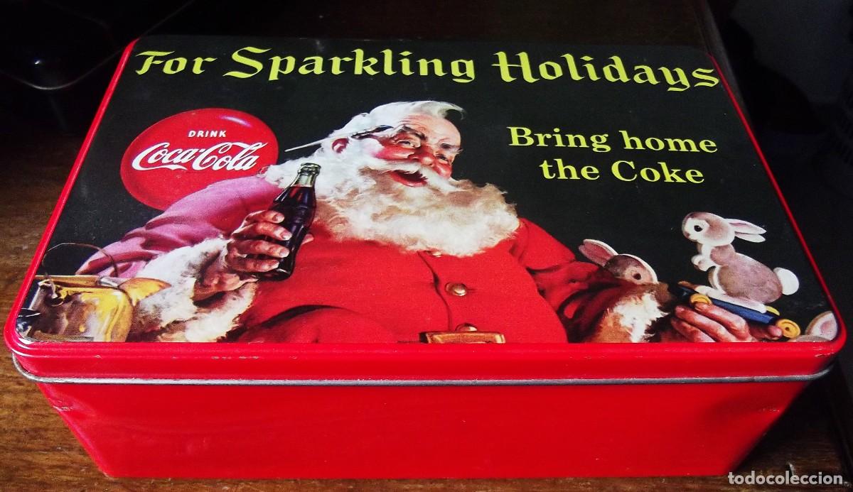 Coleccionismo de Coca-Cola y Pepsi: Lote de latas de Coca-Cola - Foto 4