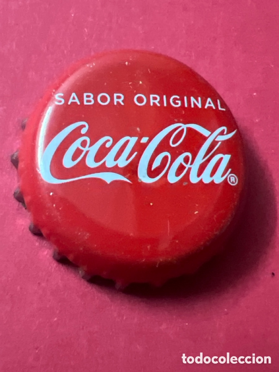 Coleccionismo de Coca-Cola y Pepsi: B731. chapa de coca cola, sabor original. - Foto 1