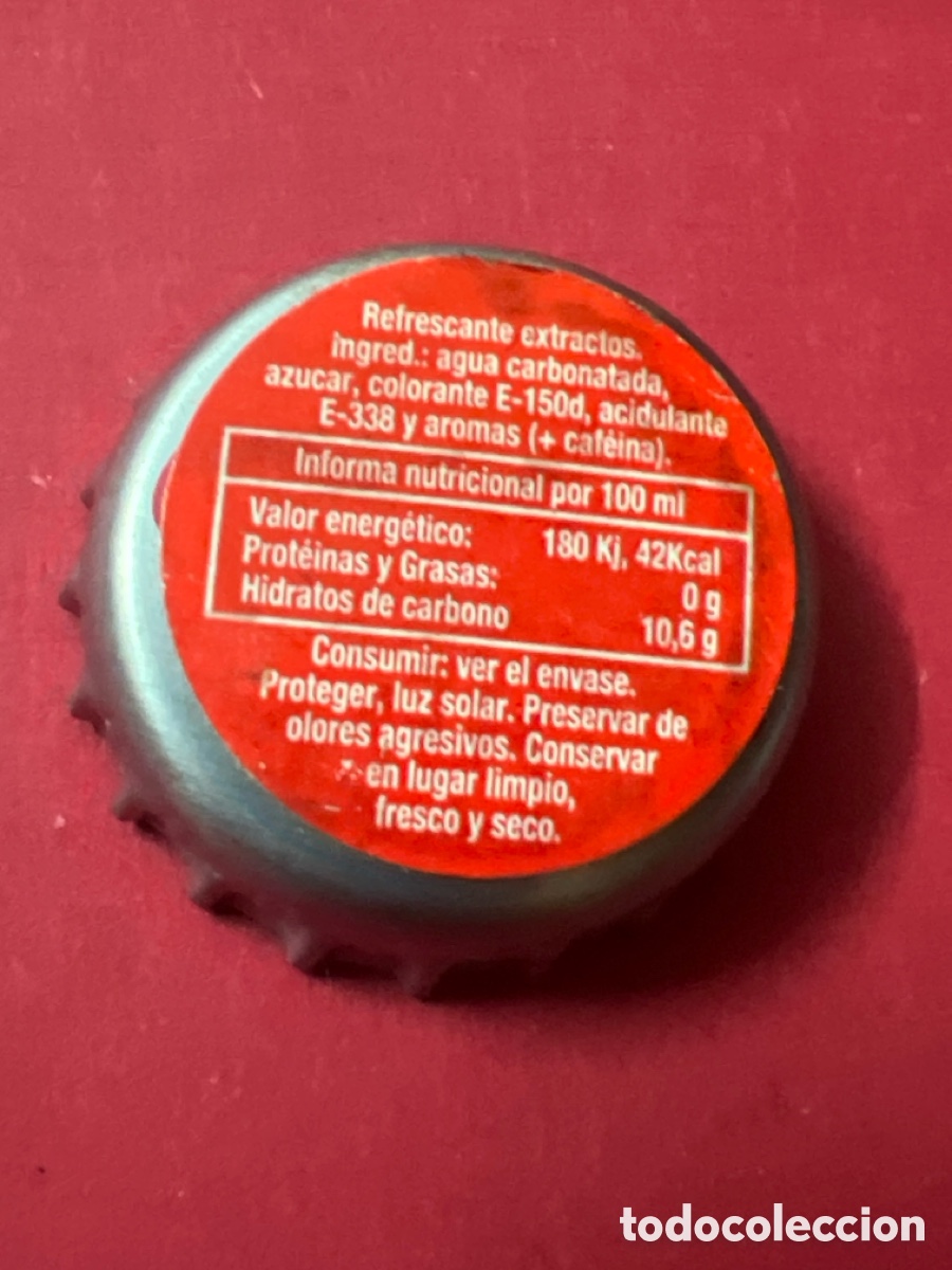 Coleccionismo de Coca-Cola y Pepsi: B736. CHAPA REFRESCO COCA-COLA - Foto 1
