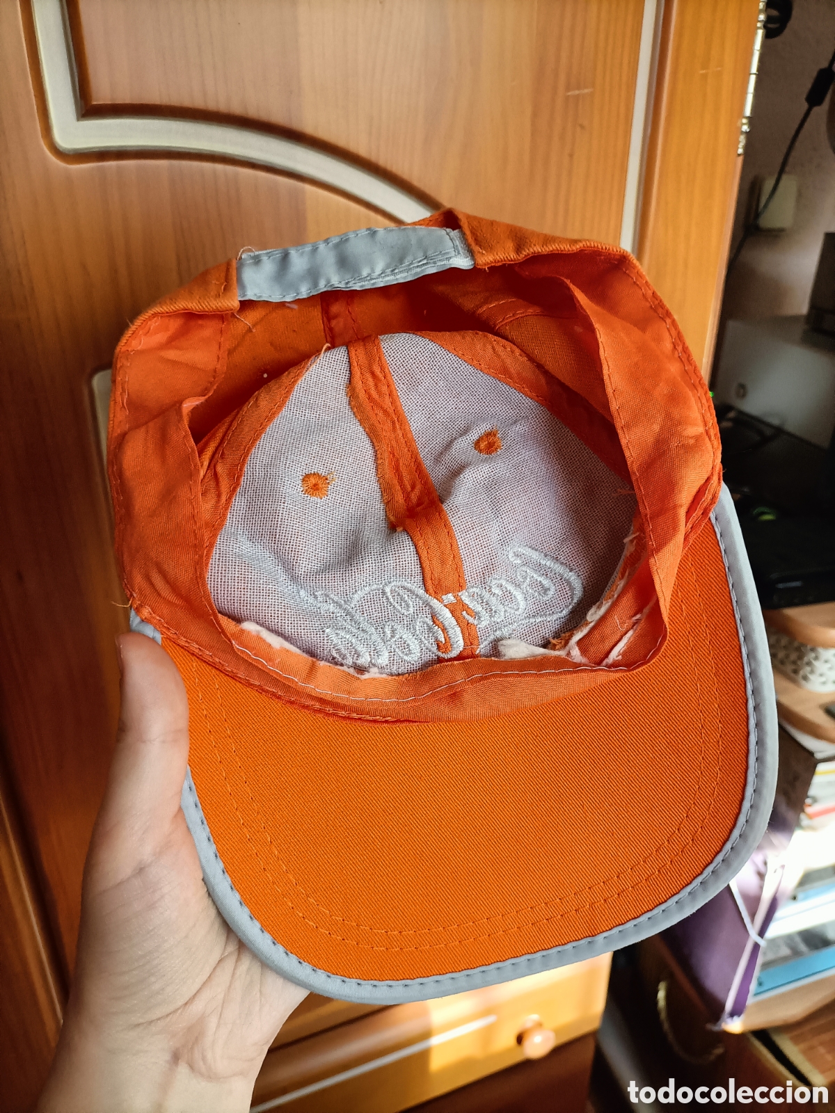 Coleccionismo de Coca-Cola y Pepsi: Coca-cola gorra naranja. - Foto 2