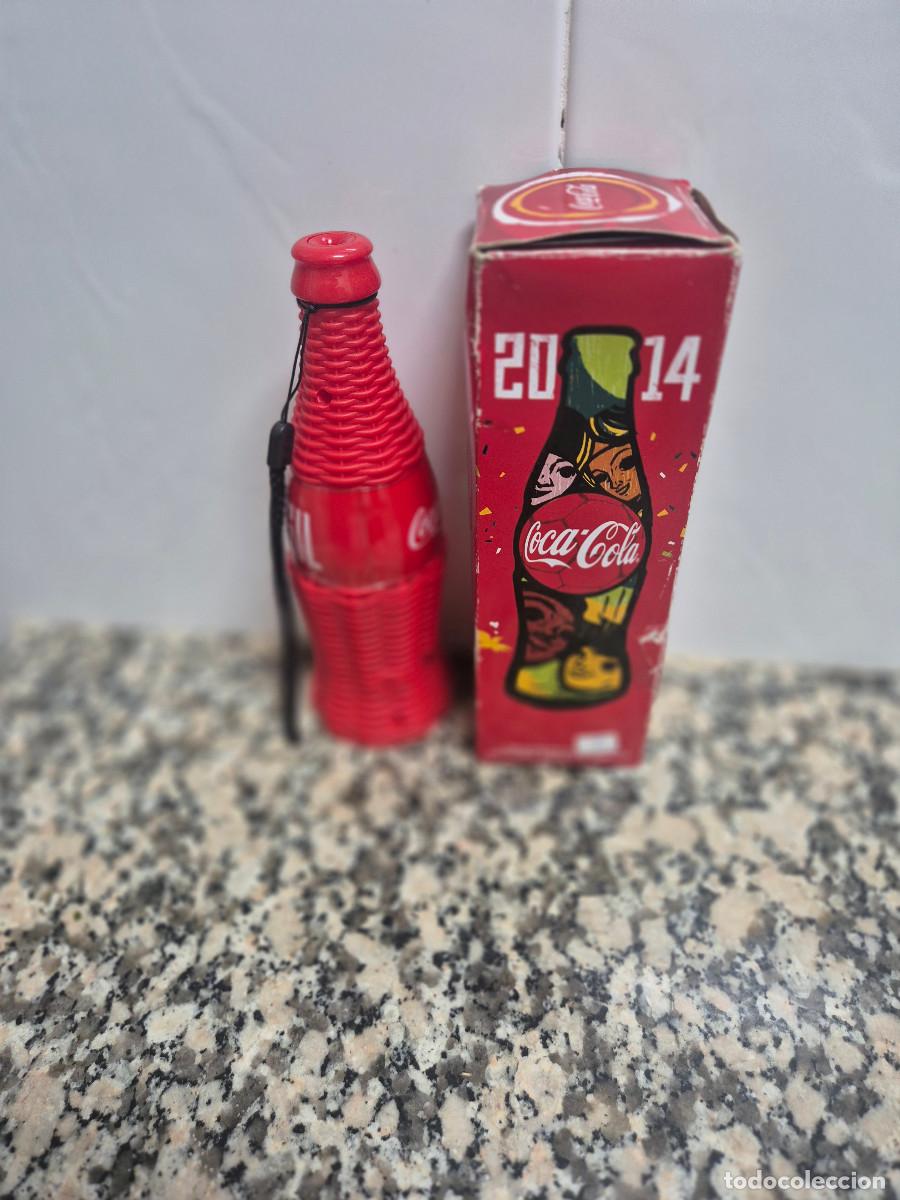Coleccionismo de Coca-Cola y Pepsi: BOTELLA DE COCA COLA DE PLASTICO TROMPETA - Foto 4