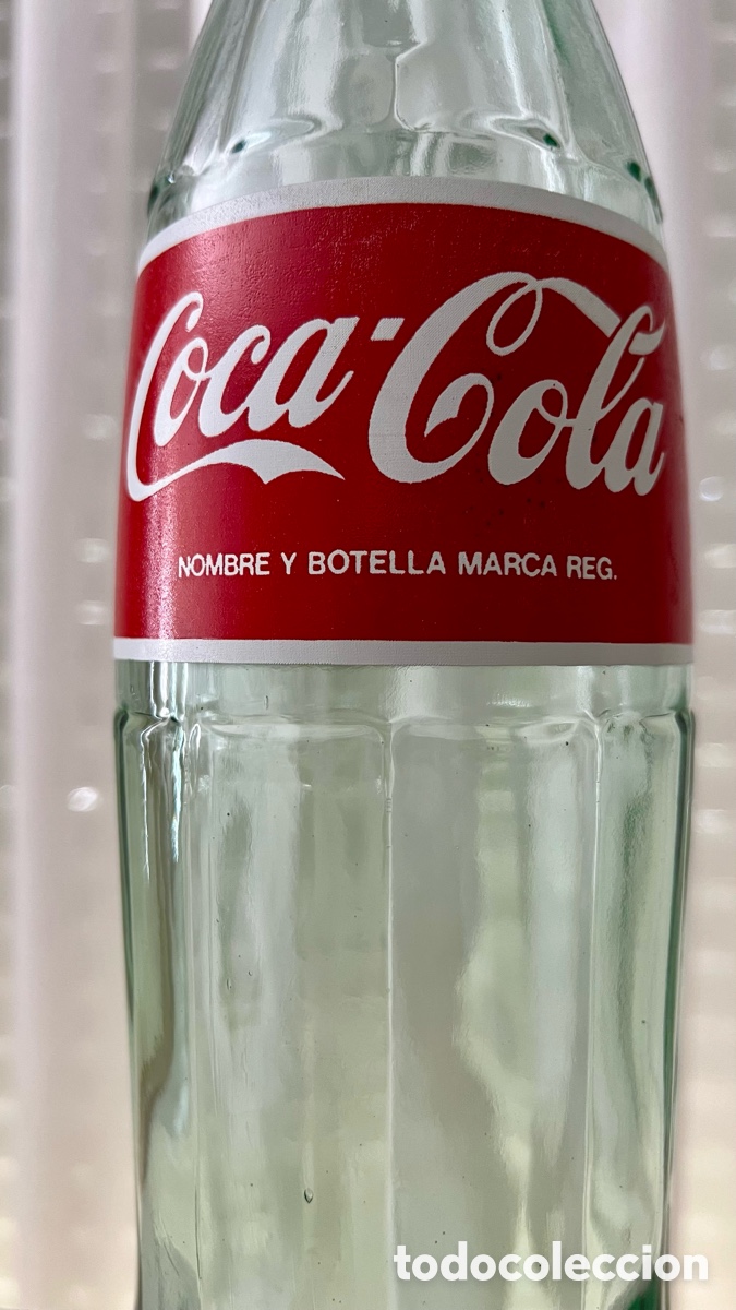 Coleccionismo de Coca-Cola y Pepsi: ANTIGUA BOTELLA DE COCA COLA DE 1 LITRO , IMPECABLE - Foto 5