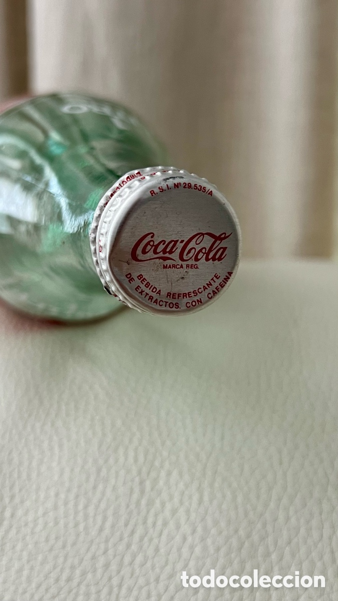 Coleccionismo de Coca-Cola y Pepsi: ANTIGUA BOTELLA DE COCA COLA DE 1 LITRO , IMPECABLE - Foto 9