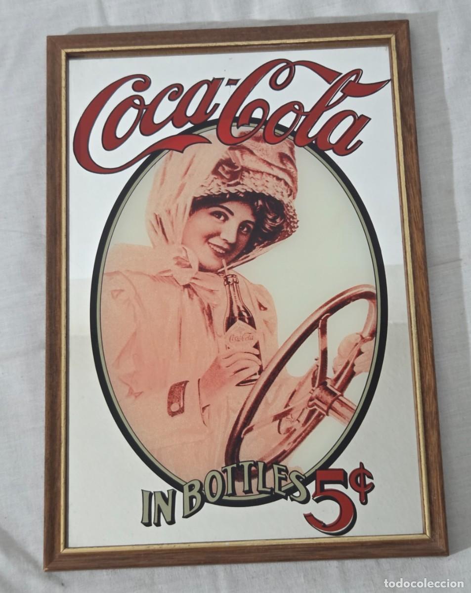 Coleccionismo de Coca-Cola y Pepsi: Espejo Coca Cola Hilda Clark - Foto 1