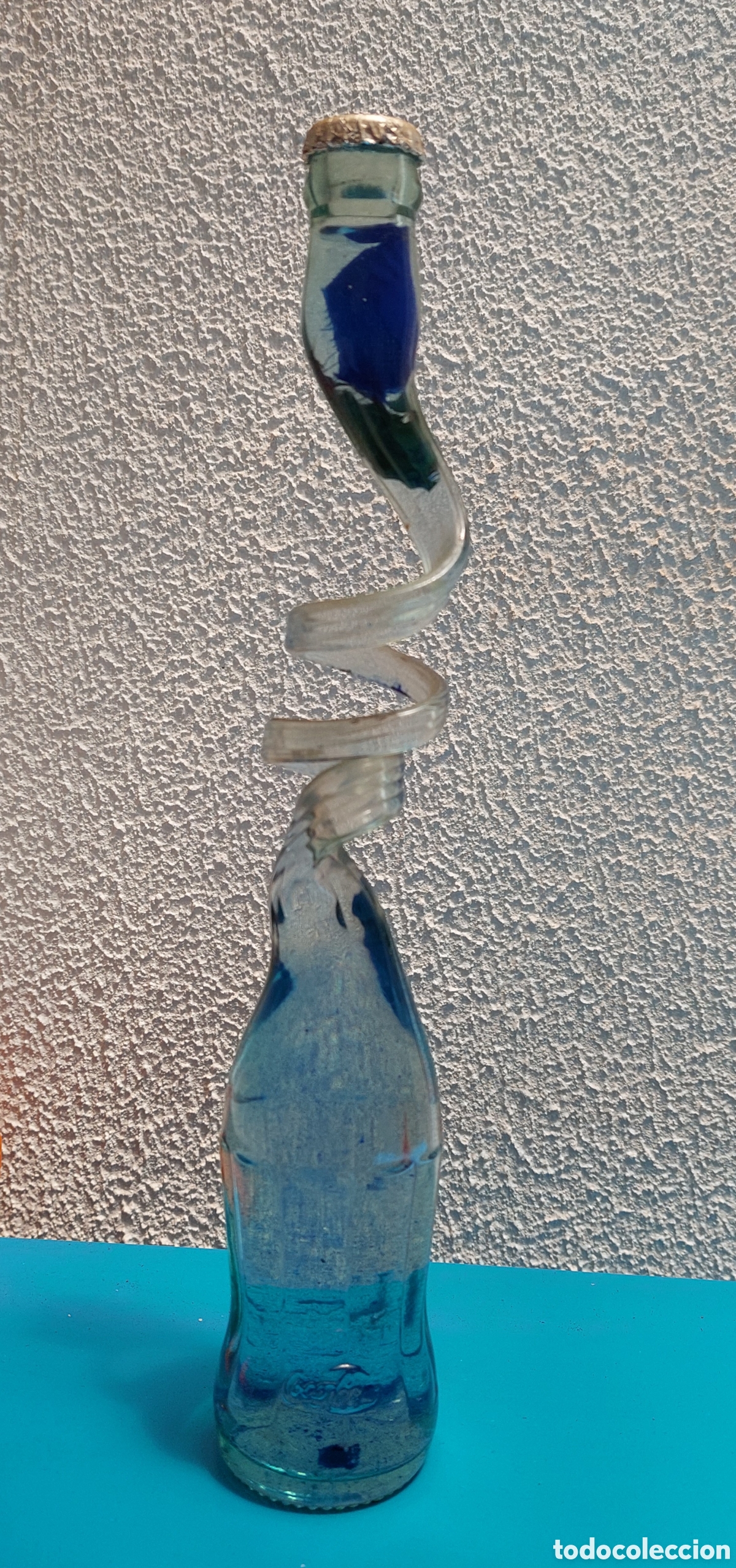 Coleccionismo de Coca-Cola y Pepsi: Botella de cocacola curiosa - Foto 1