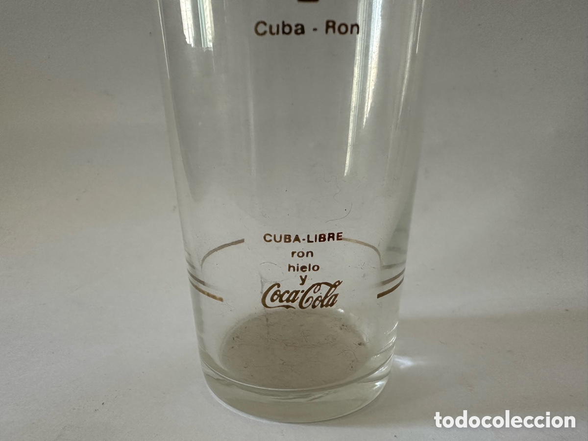 Coleccionismo de Coca-Cola y Pepsi: Vaso Coca Cola Cuba Libre - Foto 2