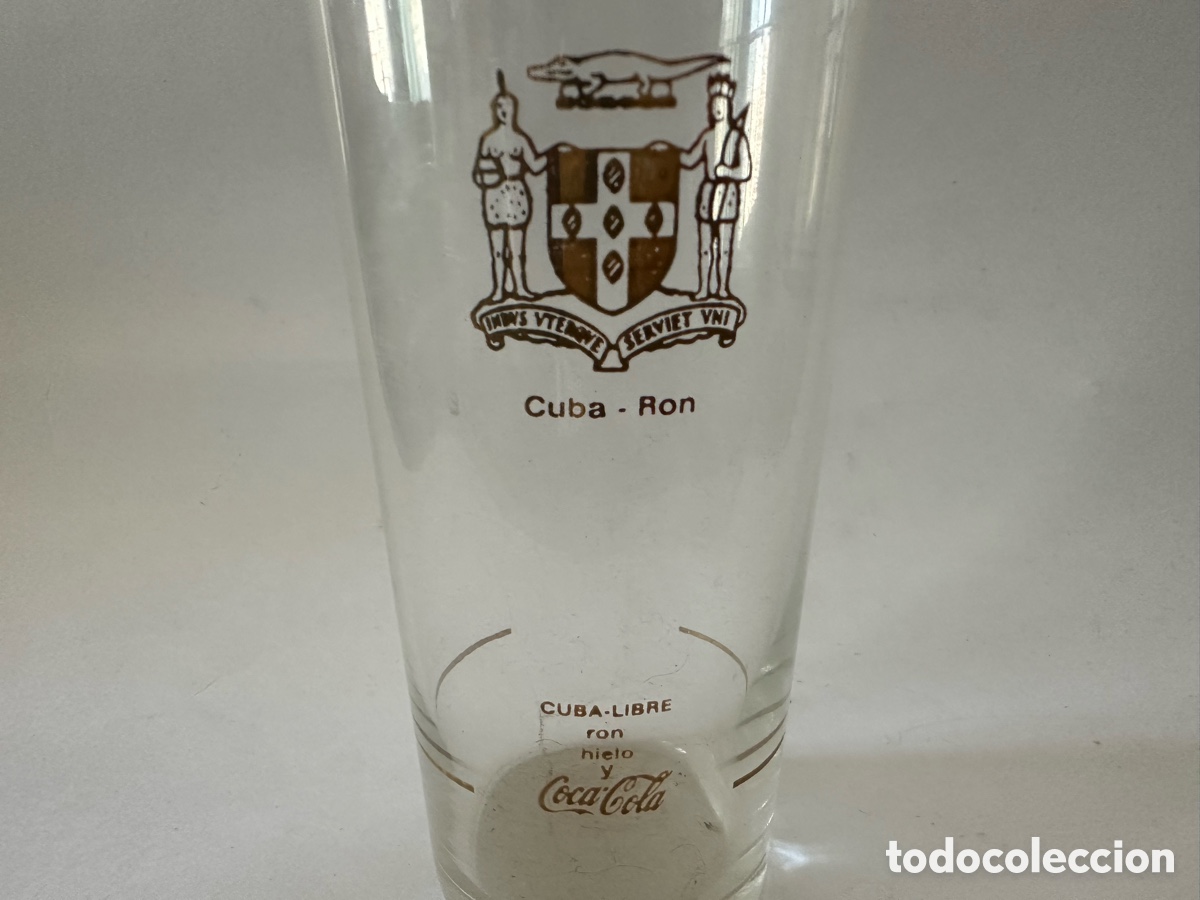 Coleccionismo de Coca-Cola y Pepsi: Vaso Coca Cola Cuba Libre - Foto 1