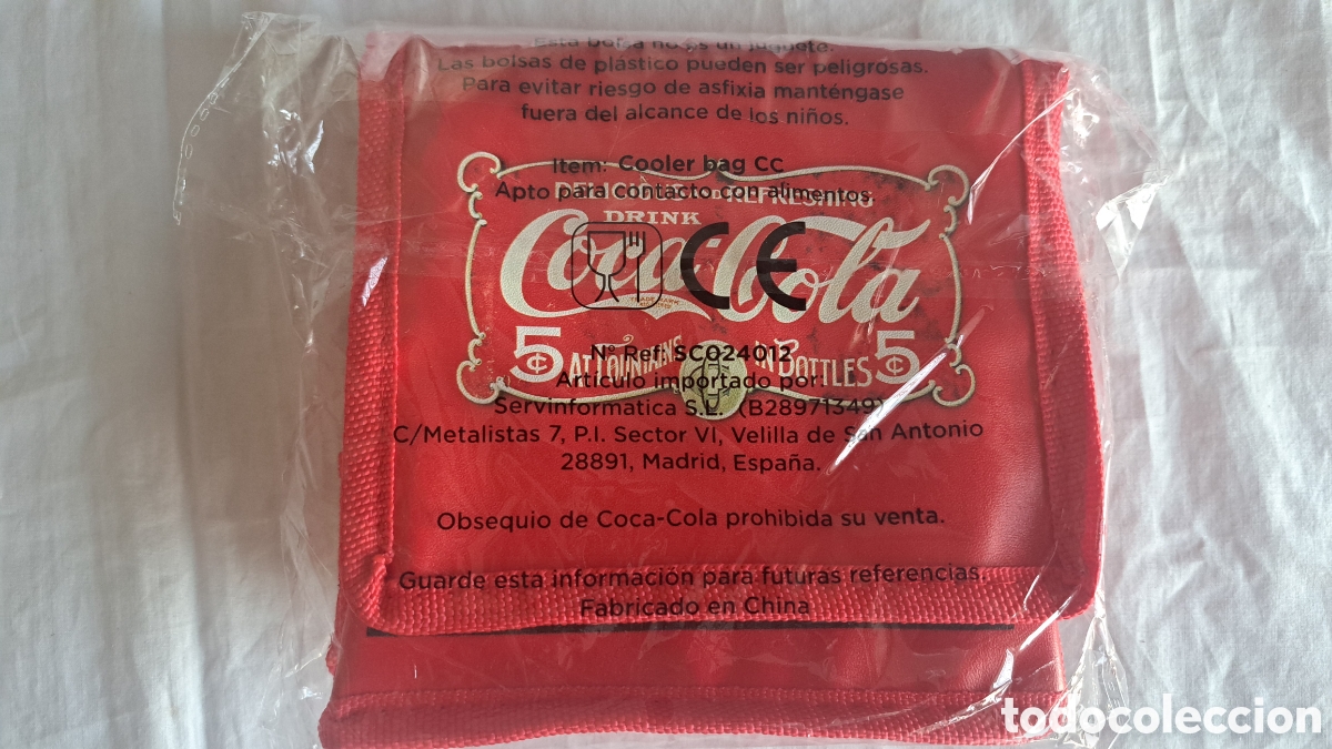 Coleccionismo de Coca-Cola y Pepsi: Bolsa Isotermica COCA COLA - Foto 5