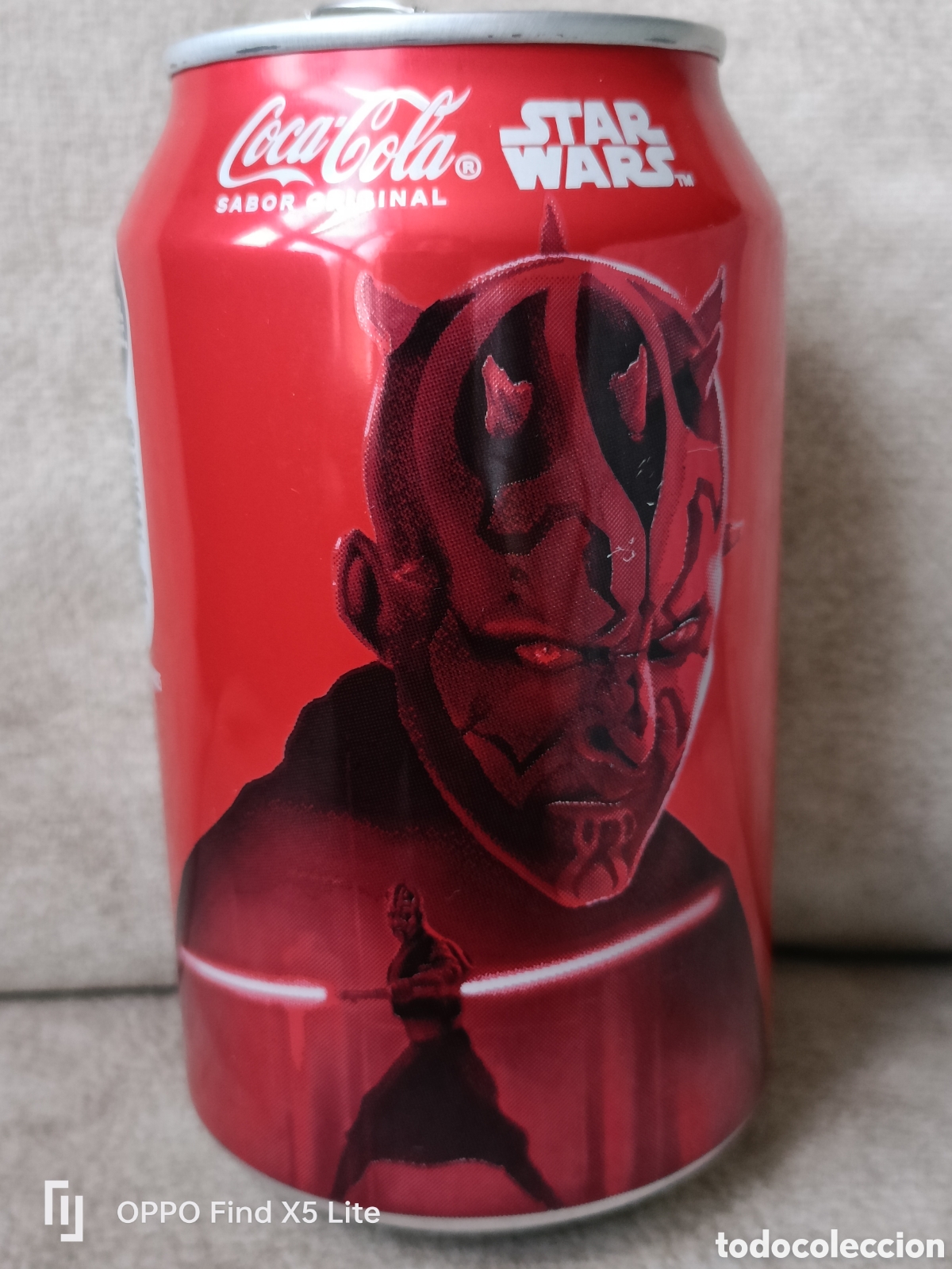 Coleccionismo de Coca-Cola y Pepsi: Lata Refresco Coca-Cola Darth Maul -Edici&oacute;n Limitada- - Foto 1