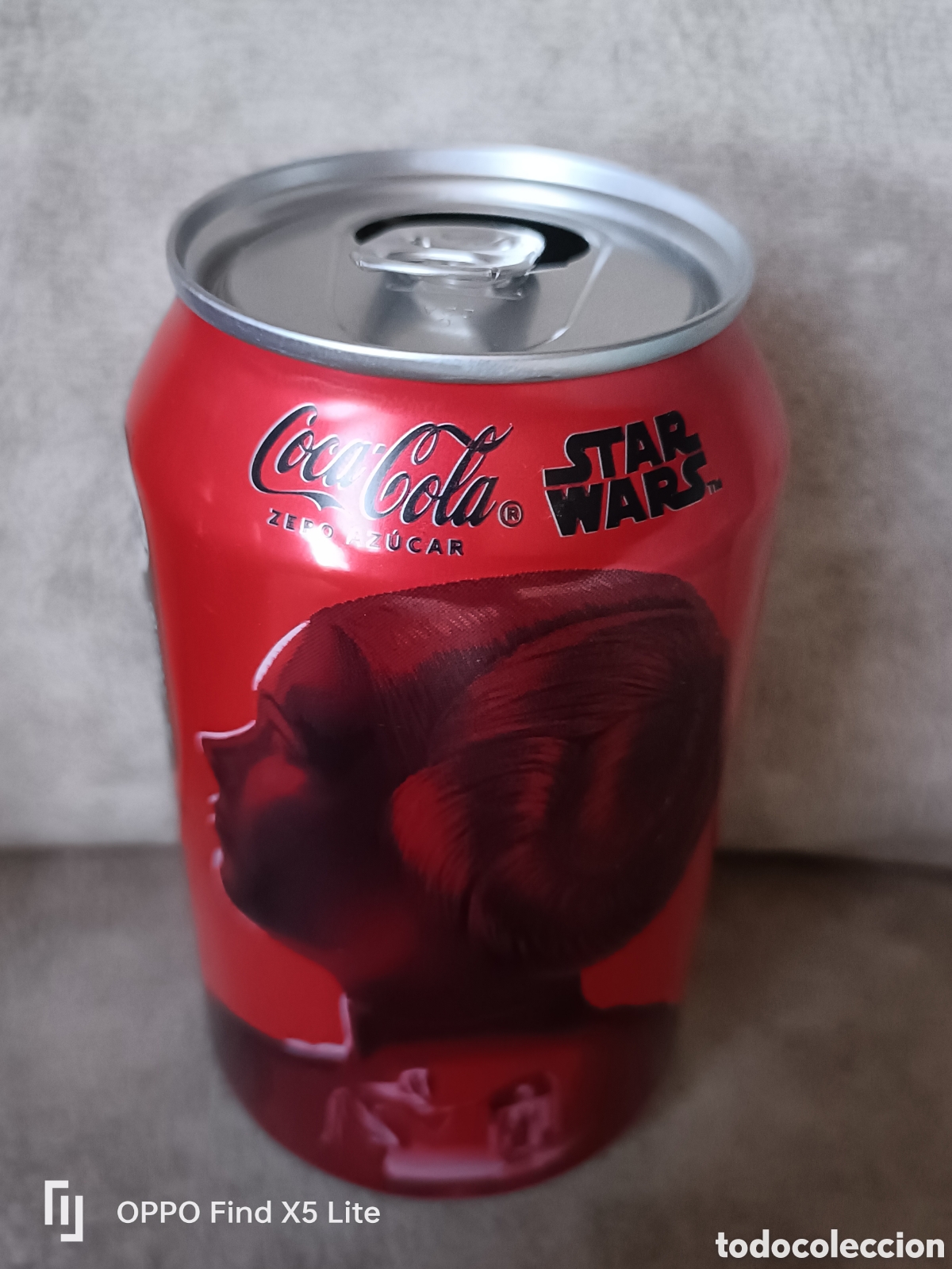 Coleccionismo de Coca-Cola y Pepsi: Refresco Coca-Cola Princesa Leia -Edici&oacute;n Limitada- - Foto 2