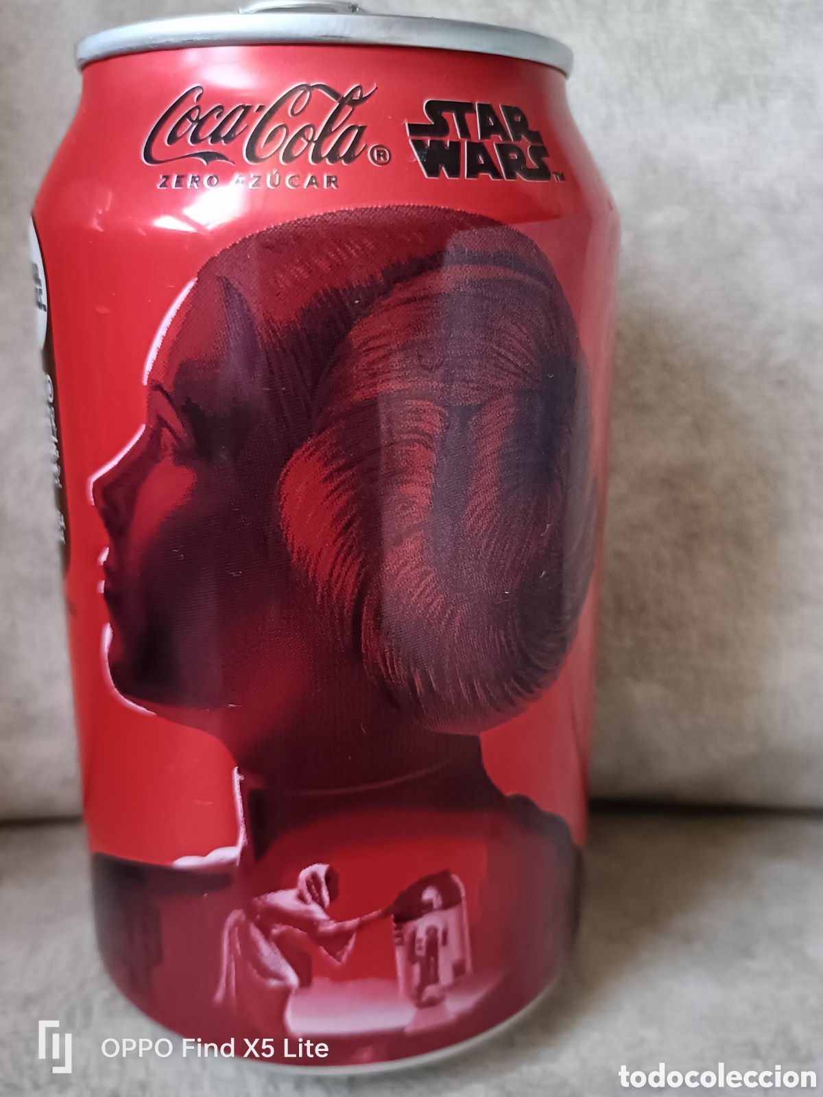 Coleccionismo de Coca-Cola y Pepsi: Refresco Coca-Cola Princesa Leia -Edici&oacute;n Limitada- - Foto 1