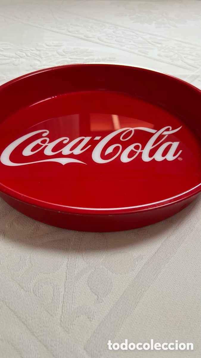 Coleccionismo de Coca-Cola y Pepsi: BANDEJA COCA COLA DE METAL - Foto 2