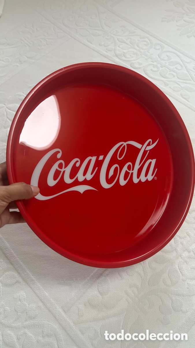 Coleccionismo de Coca-Cola y Pepsi: BANDEJA COCA COLA DE METAL - Foto 3